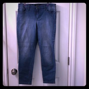 Nine West cigarette fit skinny leg stretch jeans